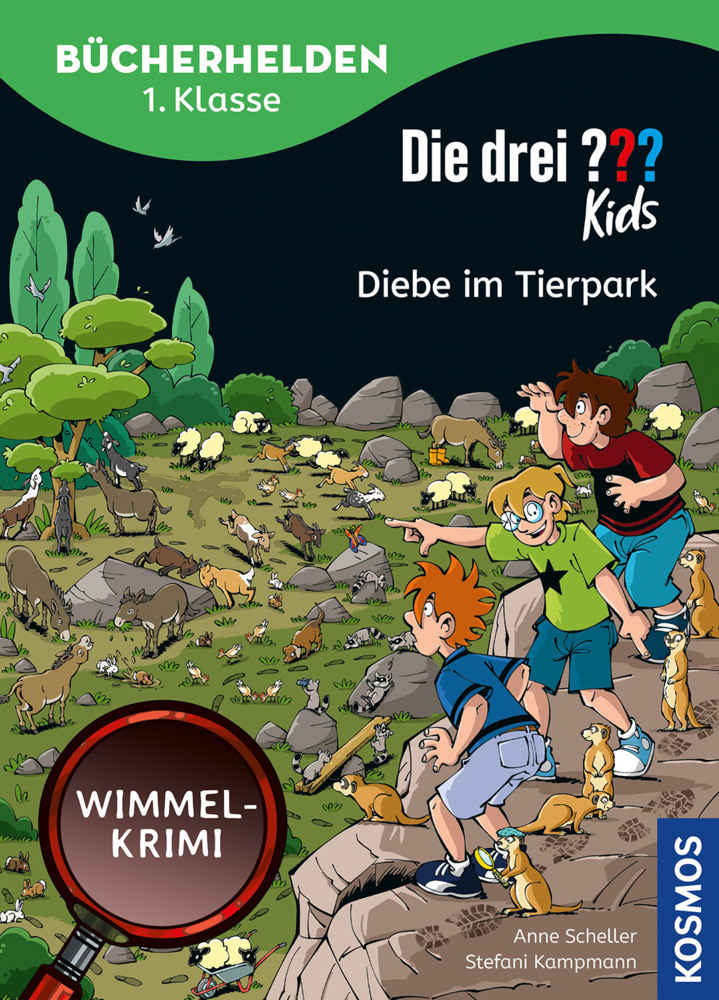 Die drei ??? Kids, Bücherhelden 1 Klasse, Diebe im Tierpark