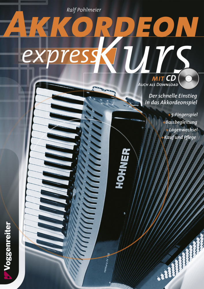 Akkordeon-Express-Kurs, m 1 Audio-CD