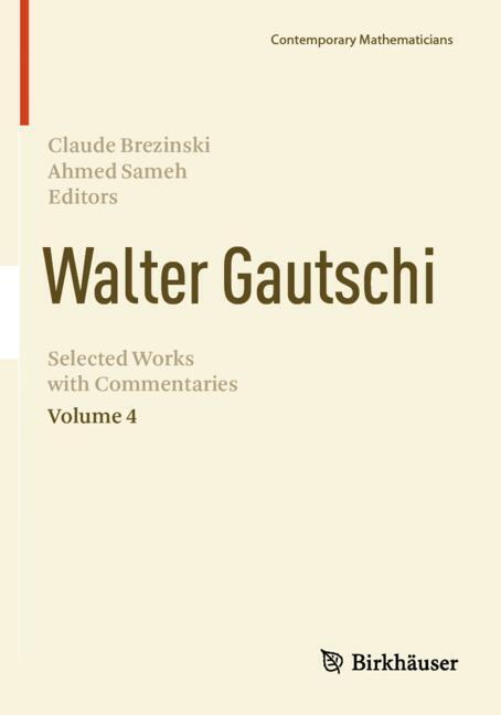 Walter Gautschi, Volume 4