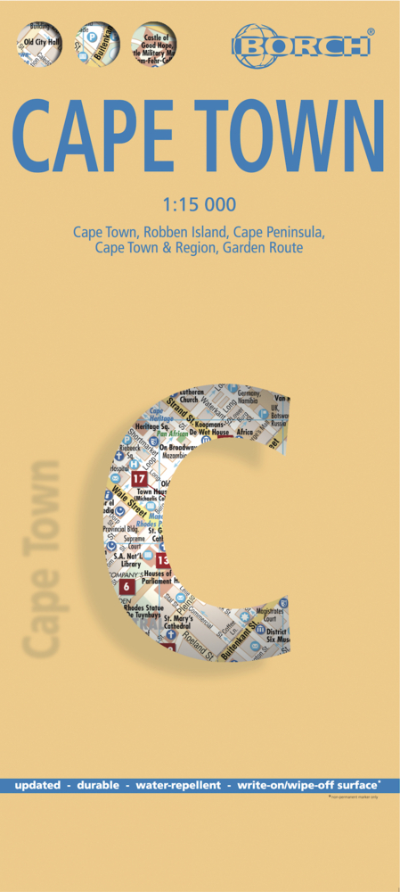 Borch Map Kapstadt Cape Town