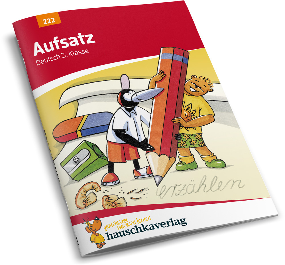 Deutsch 3 Klasse Übungsheft - Aufsatz Bildergeschichten, Vorgangsbeschreibung, Erlebniserzählung, Sachtext Wie im Unterricht: Erklärungen mit Übungen und Lösungen