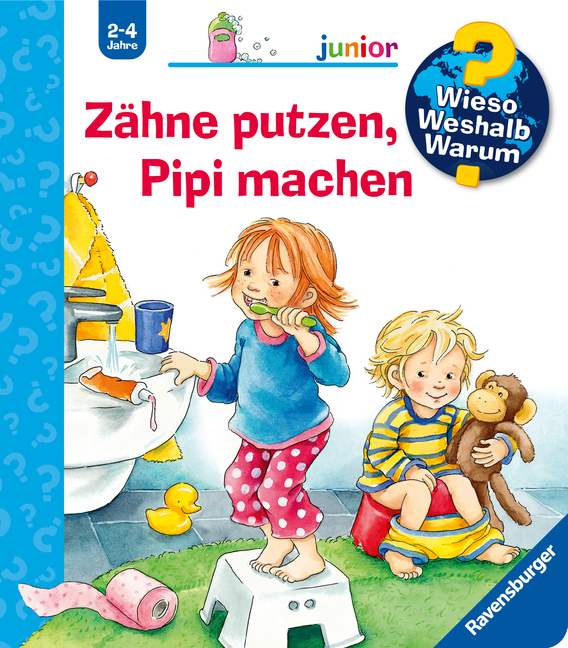 Nahrgang:Zähne putzen, Pipi machen