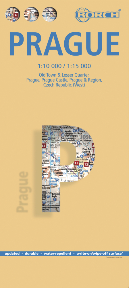 Borch Map Prag / Prague