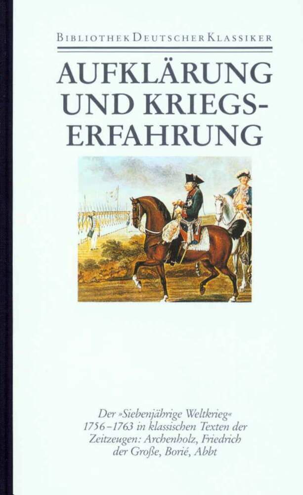 Bibliothek der Geschichte und Politik Aufklärung und Kriegserfahrung