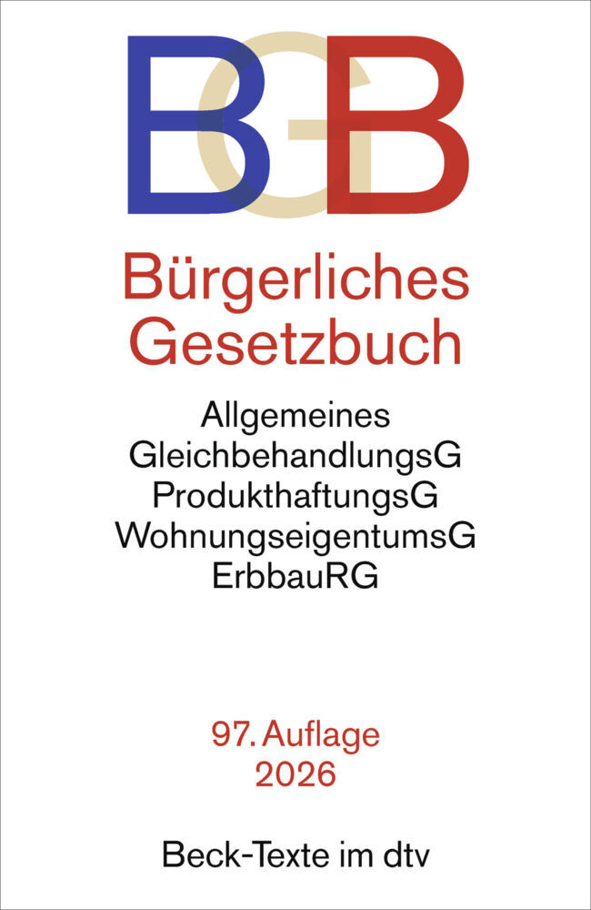 Bürgerliches Gesetzbuch