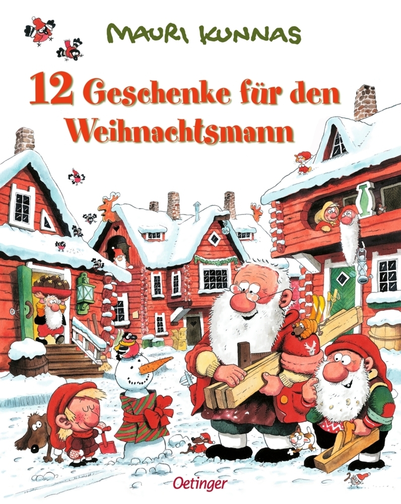 12 Geschenke für den Weihnachtsmann