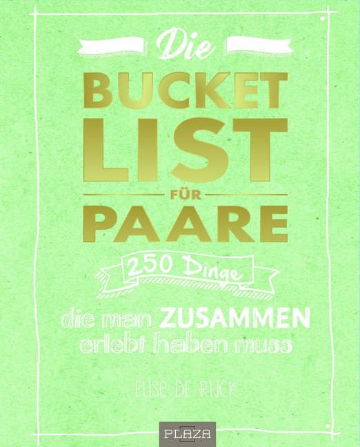 Die Bucket List für Paare DAS Hochzeitsgeschenk