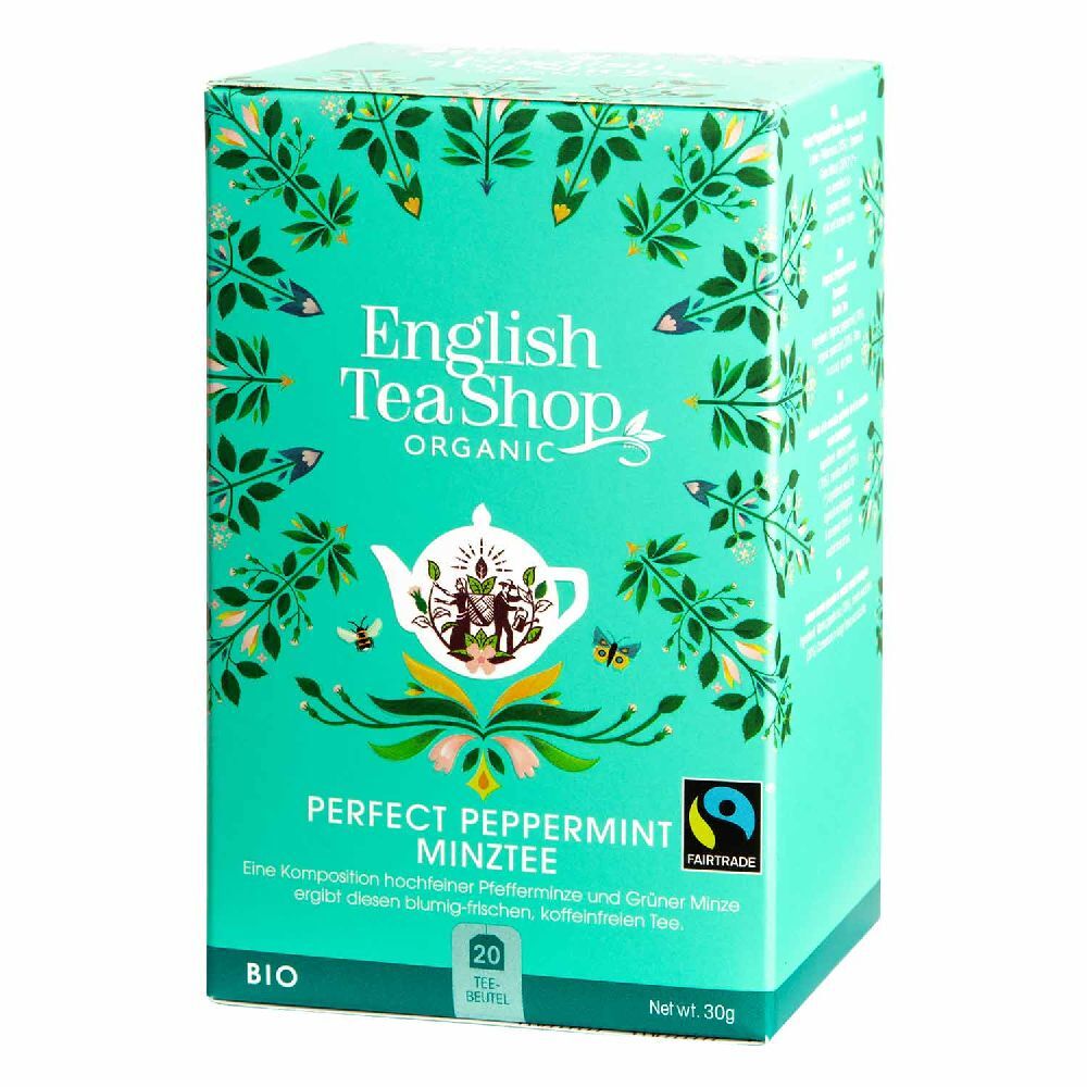 ETS - Perfect Peppermint Minztee, BIO Fairtrade, 20 Teebeutel