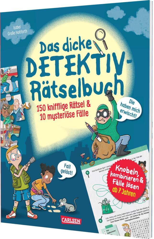 Das dicke Detektiv-Rätselbuch