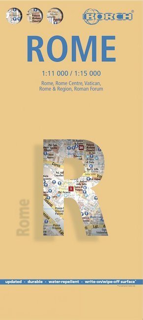 Borch Map Roma / Rom / Rome