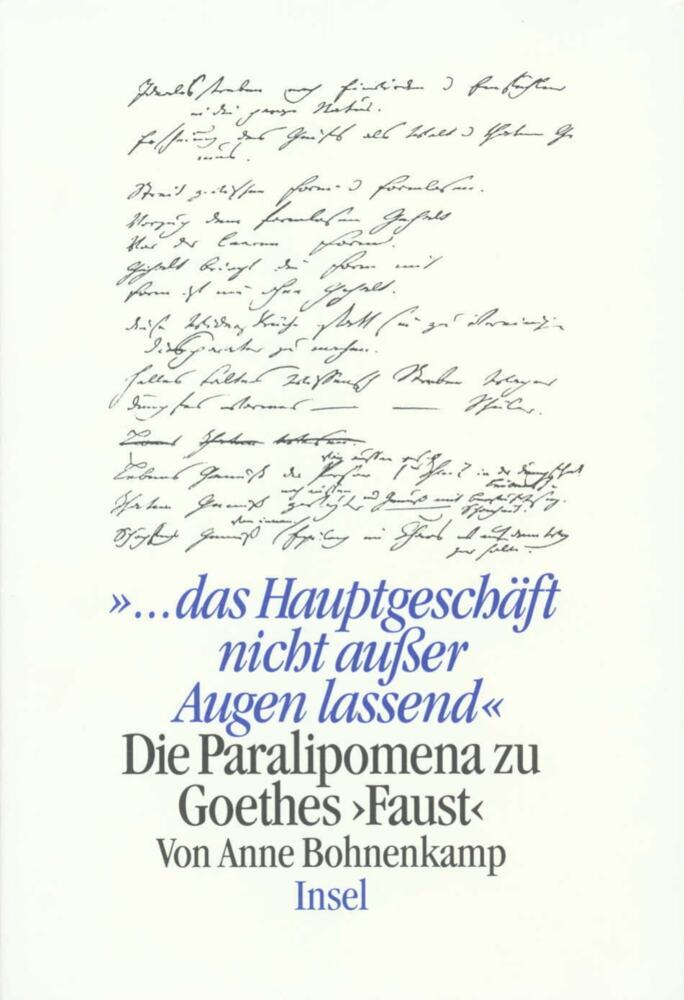 Das Hauptgeschäft nicht außer Augen lassend'