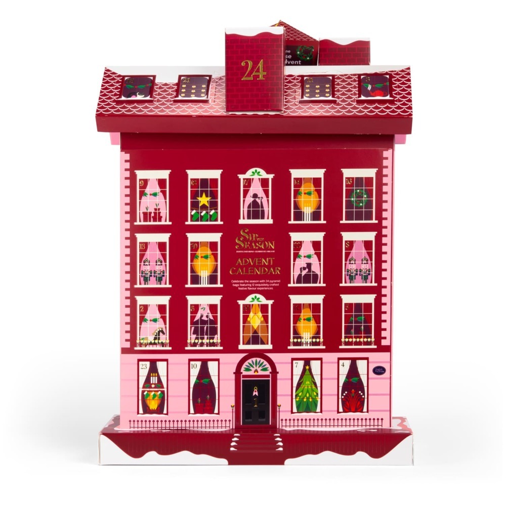 ETS - Tee Adventskalender "Christmas Cottage", BIO, 24 Pyramidenbeutel