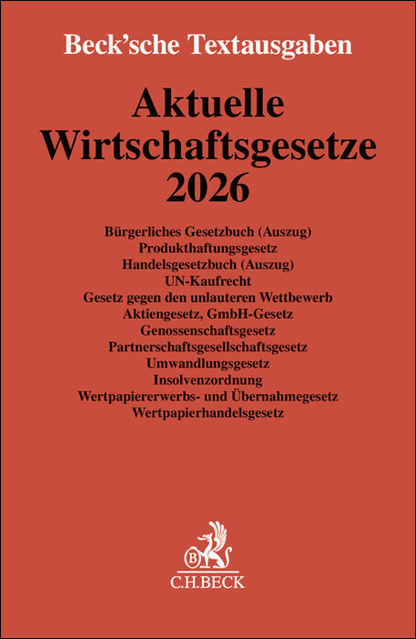 Aktuelle Wirtschaftsgesetze 2026